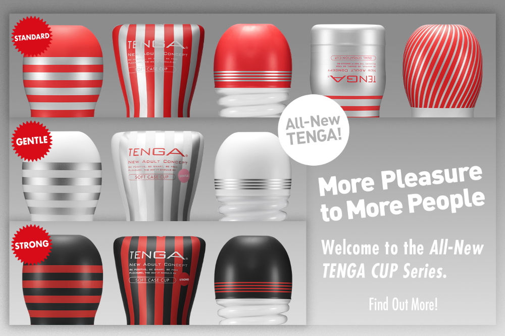 New TENGA CUP Series Launches
